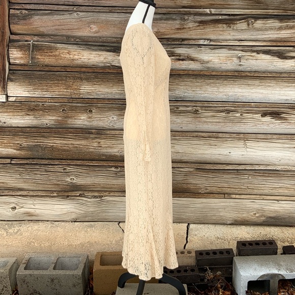 Vintage ~ Two-Piece Lace Dress ~ Size 7/8 - Picture 2 of 8